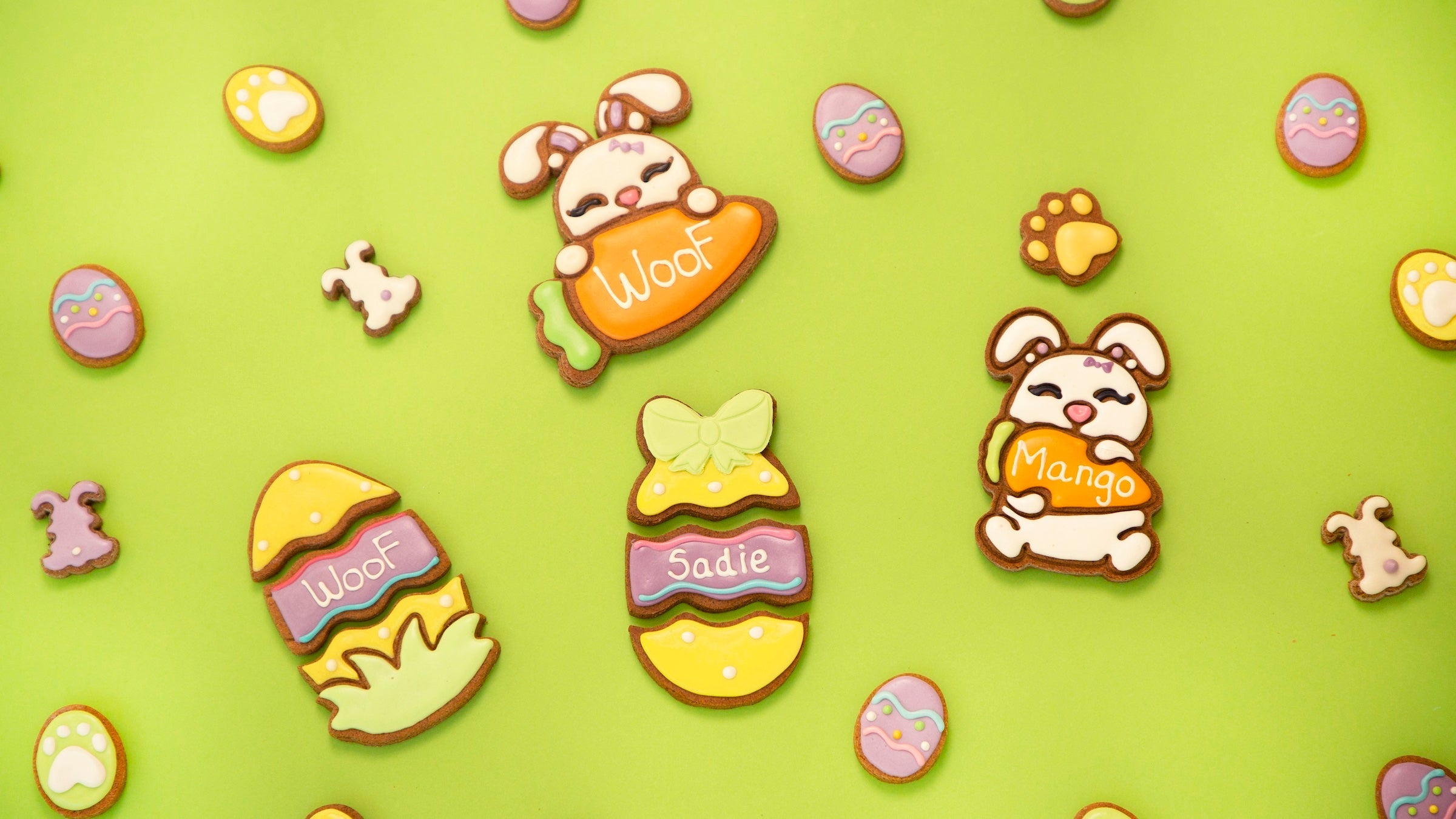 Easter Dog Treats golden BARKery