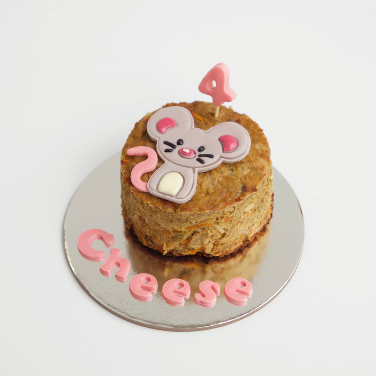 Cat Birthday Cake Mouse Cat Cake Pink Cheese
