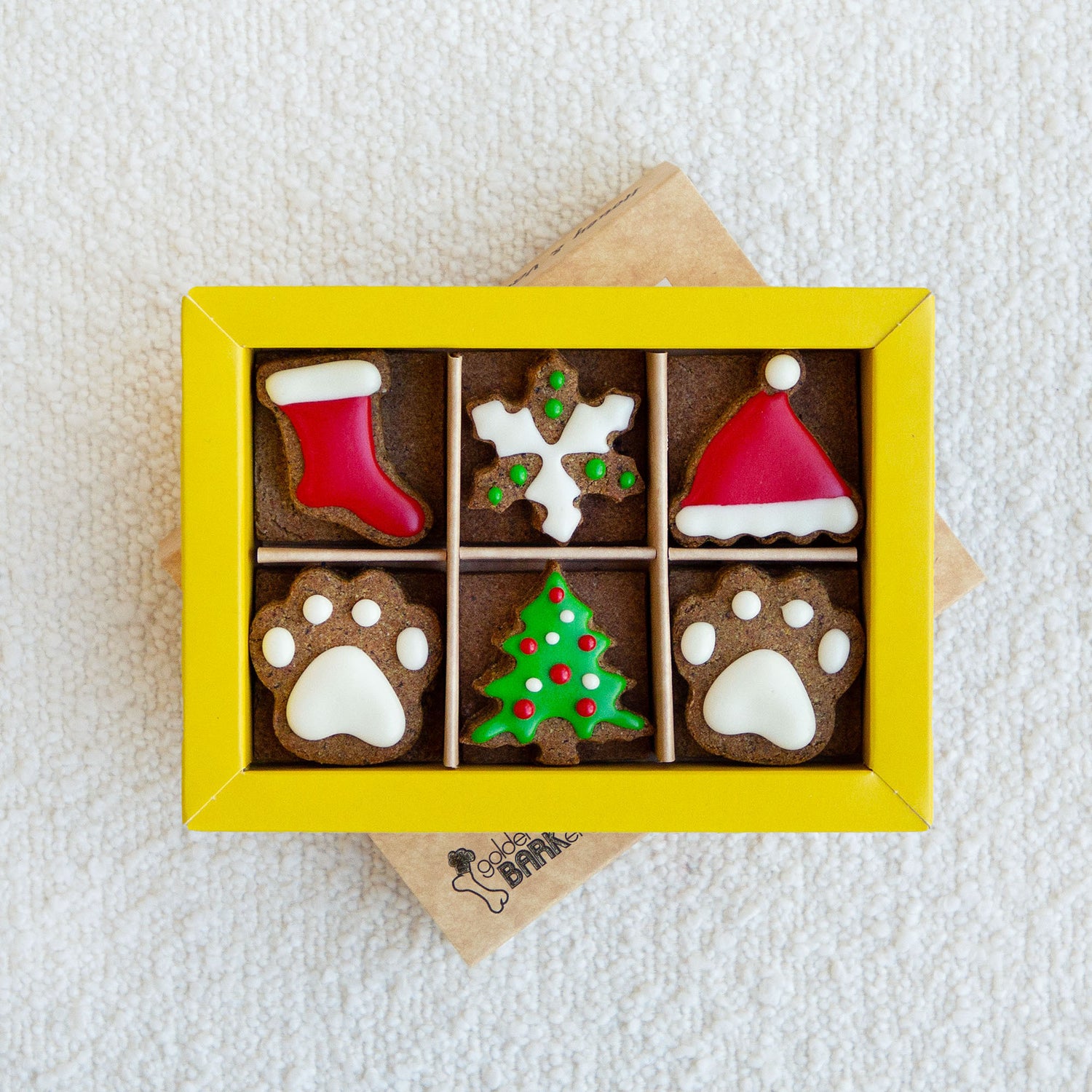 Christmas Dog Treats Christmas Dog Biscuits Gifts Lid Angle