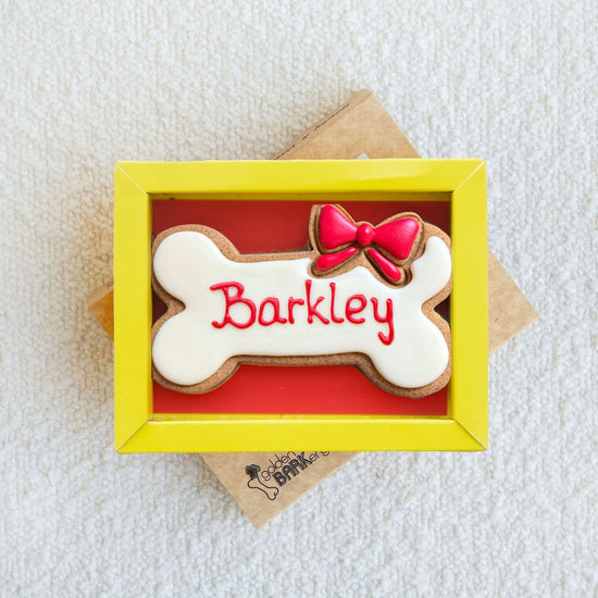 Christmas Dog Treats - Personalised Dog Bone