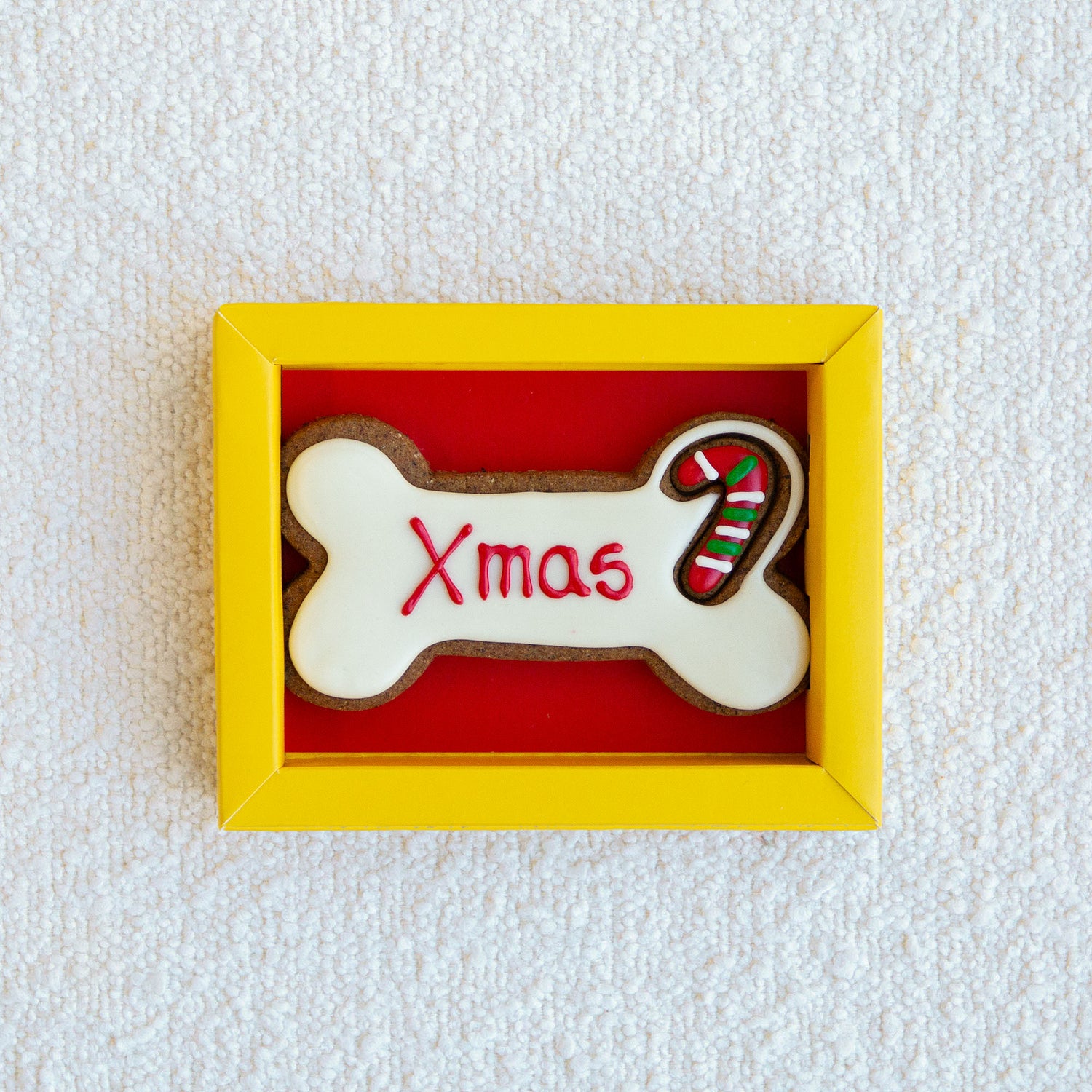 Christmas Gifts For Dogs Woofmas Dog Bone in Tray