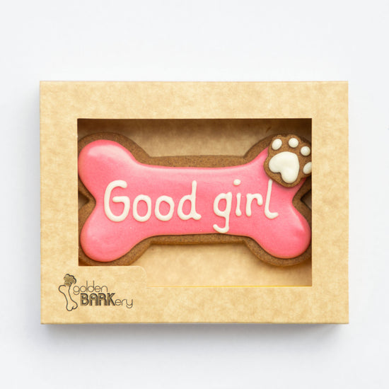 Dog Biscuits Good Boy And Good Girl Girl Pink In Pack 4