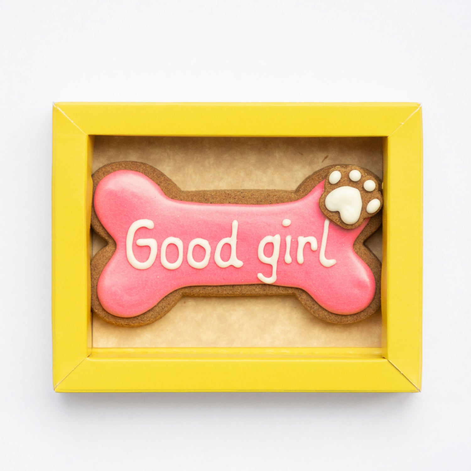 Dog Biscuits Good Boy And Good Girl Girl Pink In Tray 5