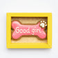 Dog Biscuits Good Boy And Good Girl Girl Pink In Tray 5