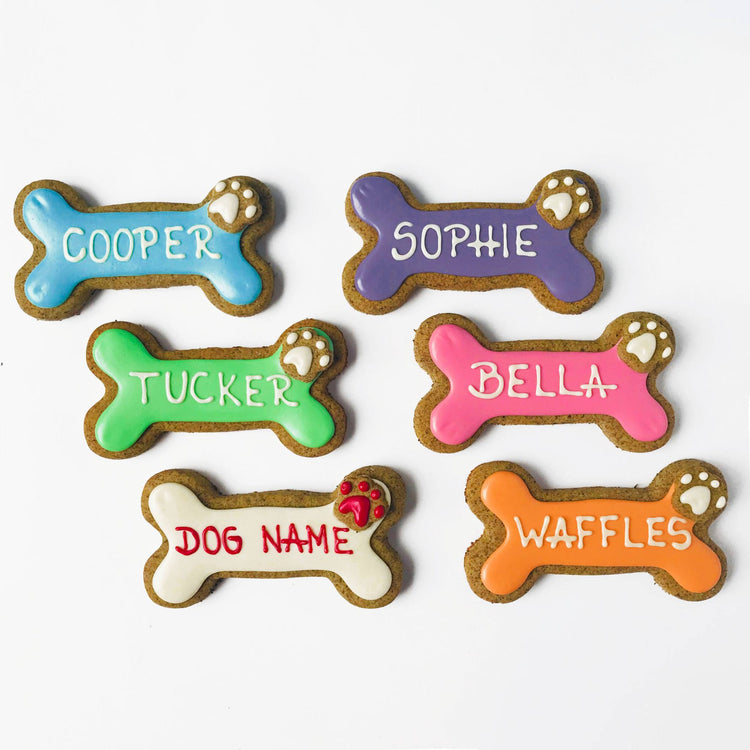 Dog Biscuits Personalised Dog Bone Treats Multi Loose