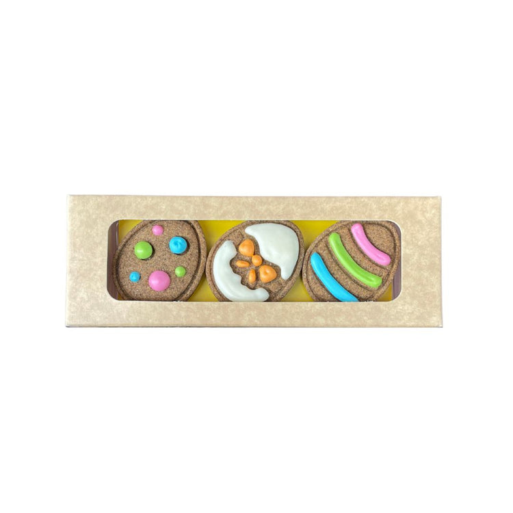 Easter Dog Gifts Egg Trio Biscuits