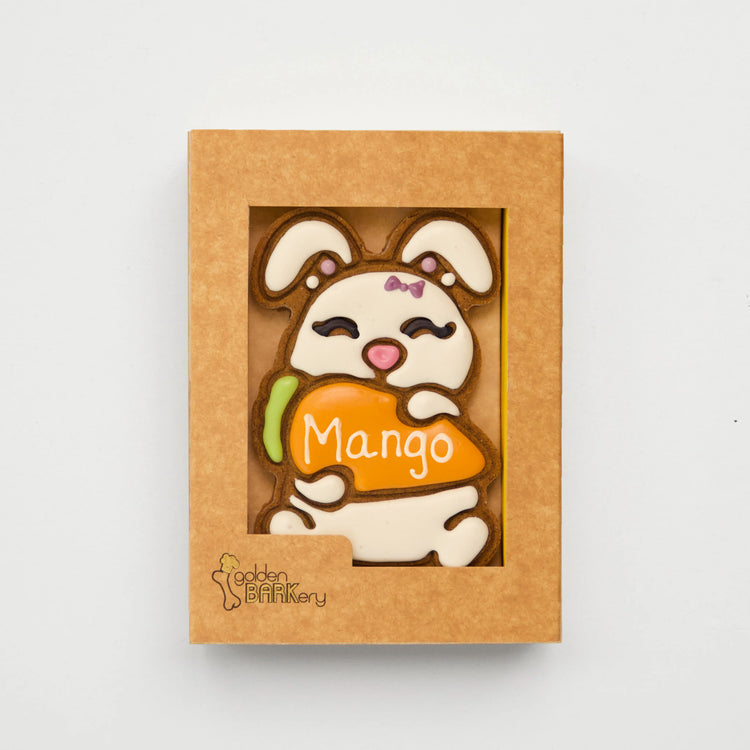 Easter Dog Treats Personalised Dog Gift Bunny Carrot Box