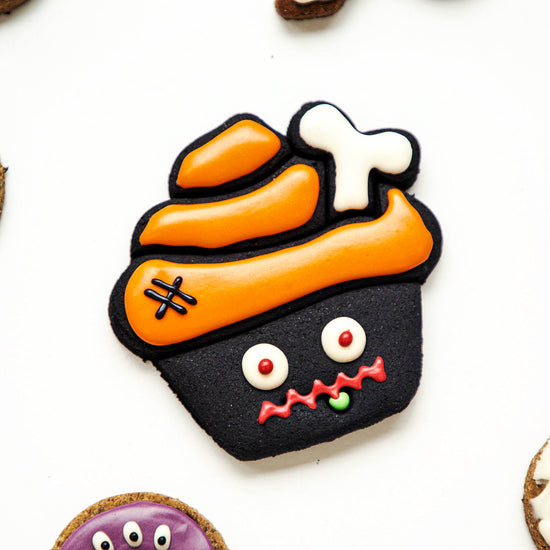 Halloween Dog Treats Monster Cupcake Biscuit