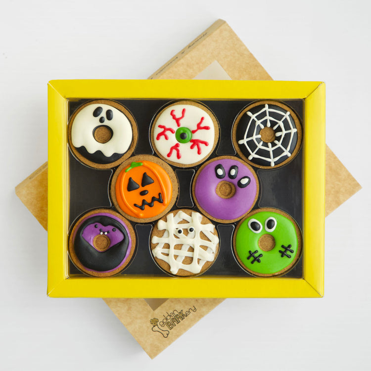Halloween Dog Treats Spooktacular Donuts Open Lid