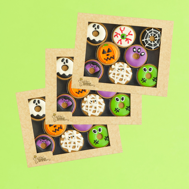 Halloween Dog Treats - Spooktacular Donuts! x 3