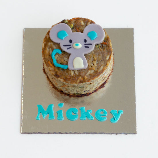 Cat Birthday Cake Mouse Cat Cake Blue Mickey