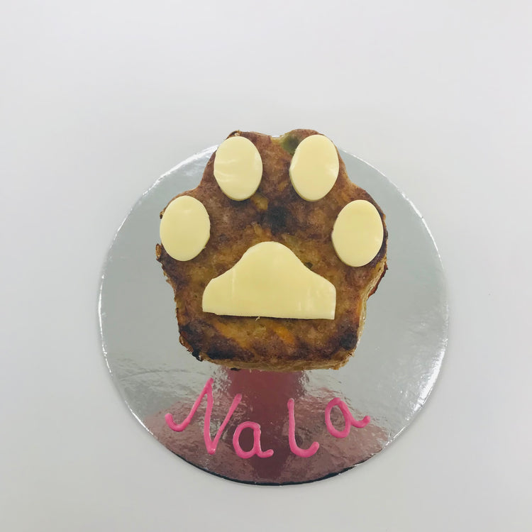 Cat Birthday Cake Paw Cat Cake White
