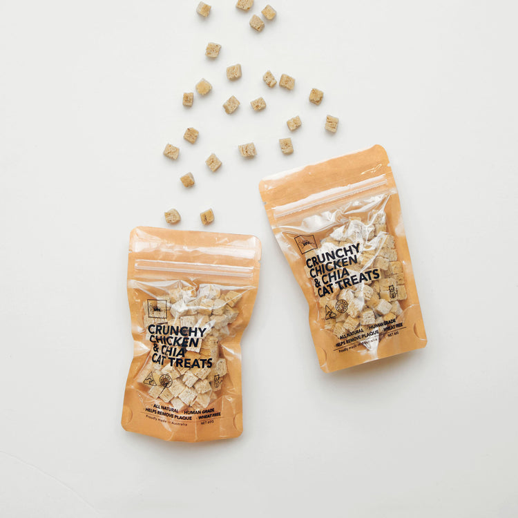 Cat Treats Chicken Cat Cubes Two