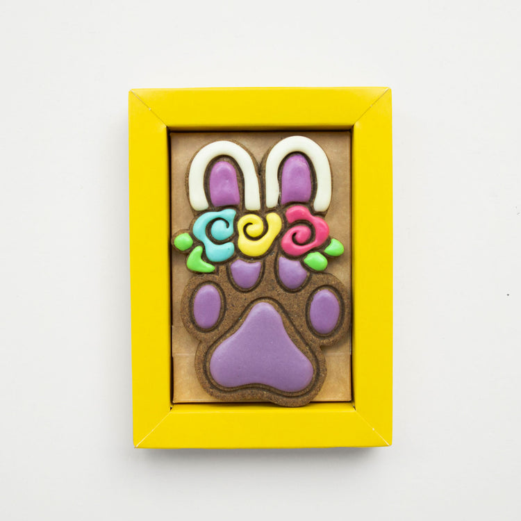 Easter Dog Treats Dog Paw Bunny Ears Open