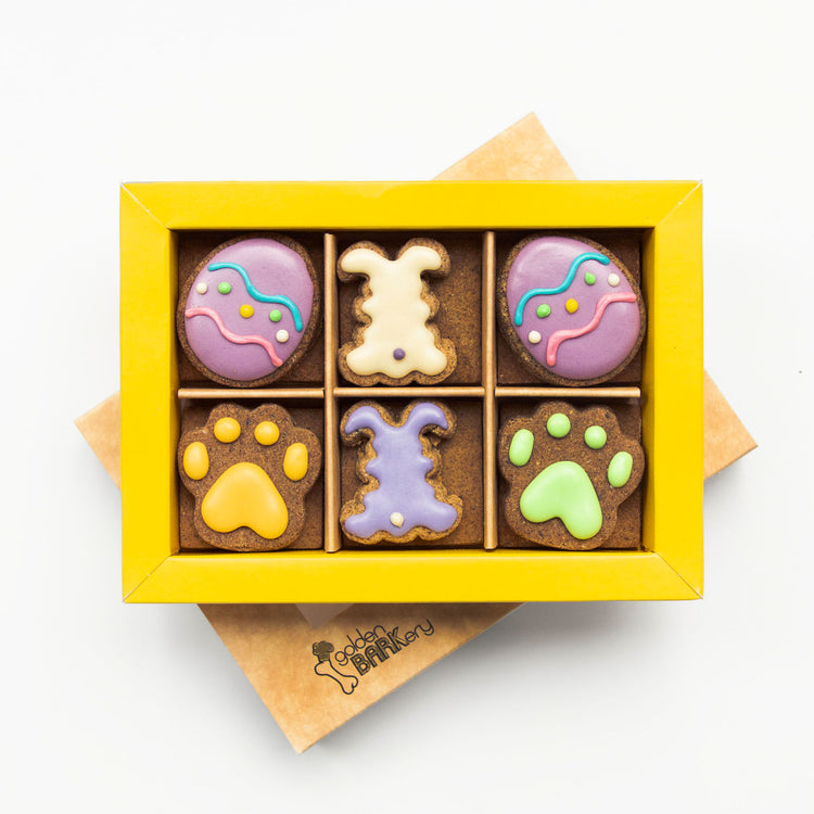 Easter Dog Treats Easter Dog Biscuits Gifts Lid Angle