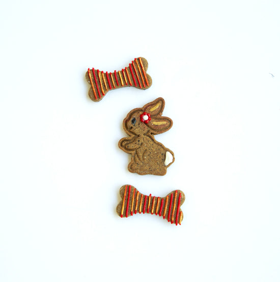 Golden Barkery Lunar Chinese New Year Dog Treats Biscuits Trio Loose