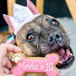 Cat & Dog Birthday Crown - Pink Sparkle