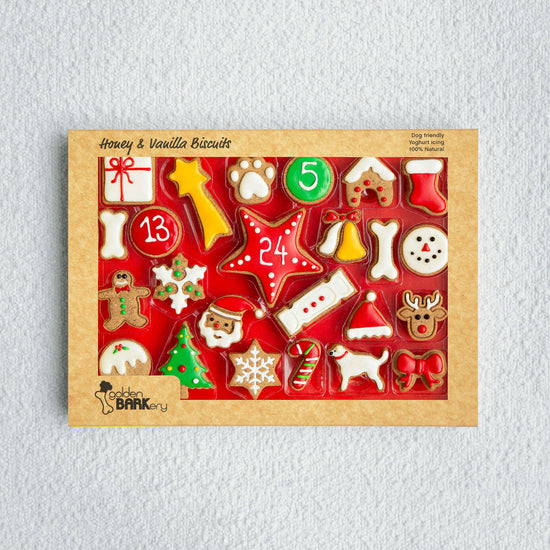 Christmas Dog Advent Calendar Australia 2025 Golden Barkery