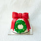 Christmas Dog Cake - Jingle Bow