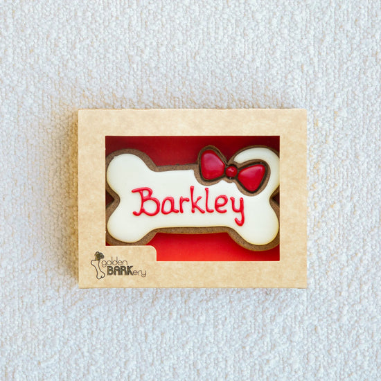 Christmas Dog Treats Personalised Christmas Dog Bone