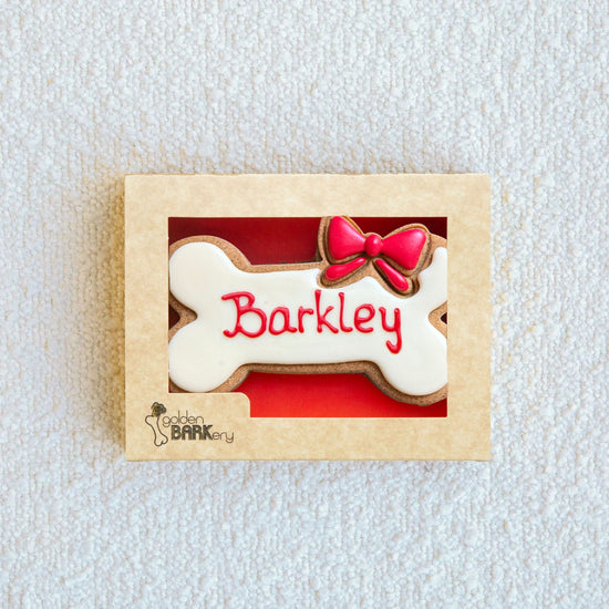 Christmas Dog Treats - Personalised Dog Bone