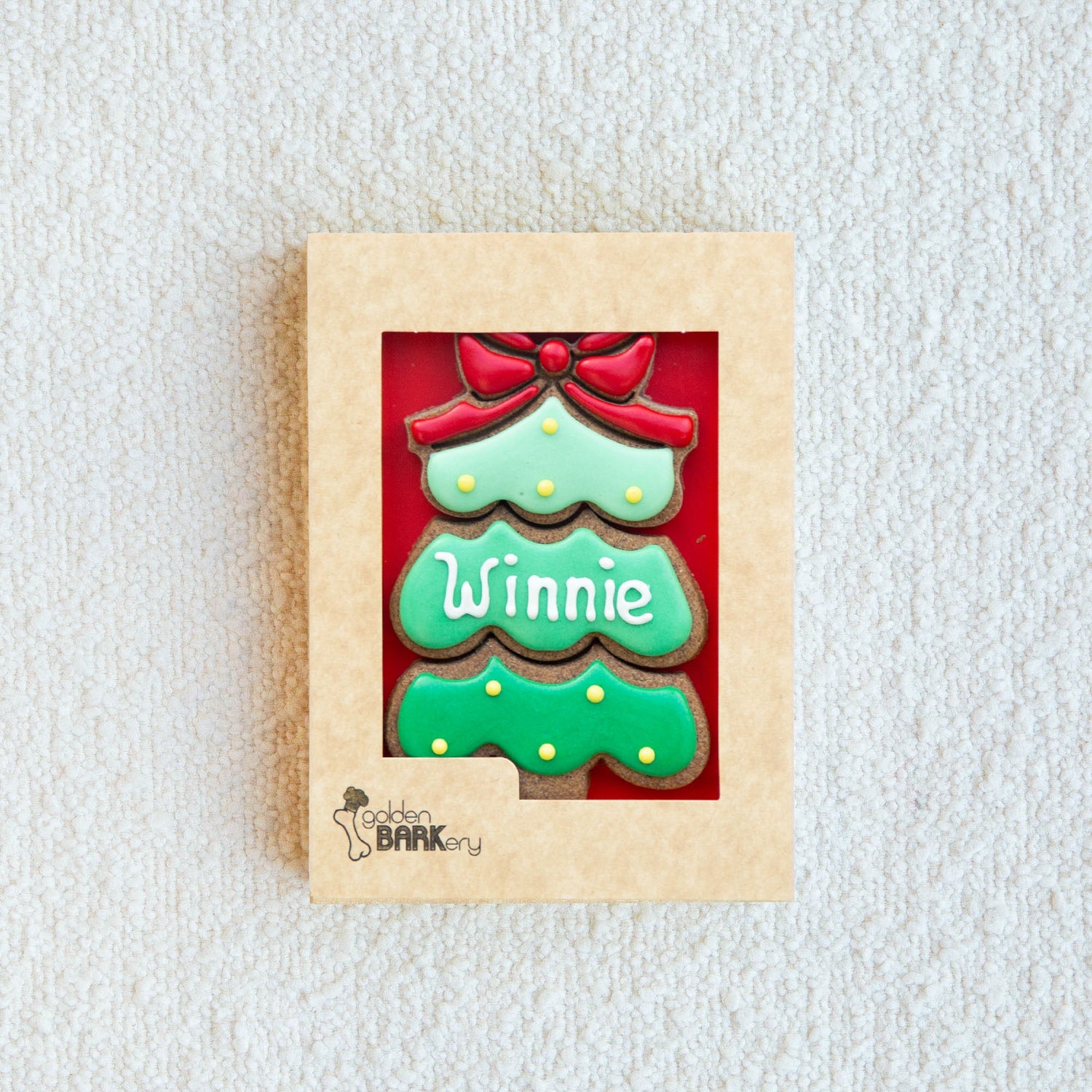 Christmas Dog Treats Personalised Xmas Present Tree