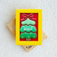 Christmas Dog Treats WOOF Xmas Tree Bow Open Pack