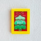 Christmas Dog Treats WOOF Xmas Tree Bow In Tray