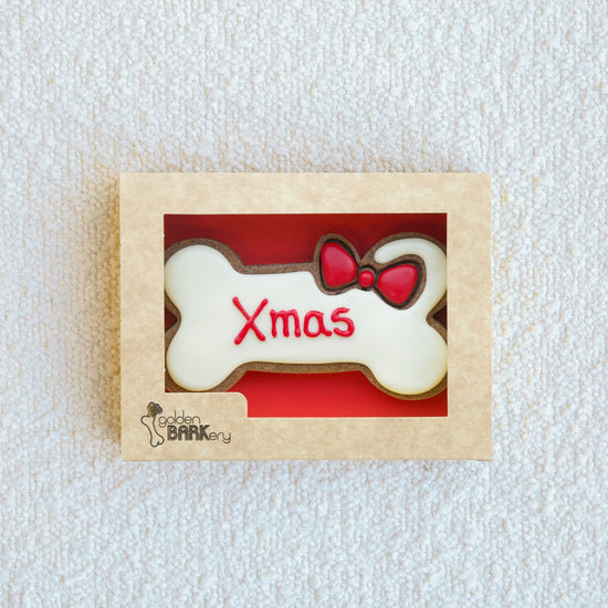 Christmas Gifts For Dogs Woofmas Dog Bone Bow