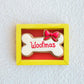 Christmas Dog Treats - Xmas Bow Dog Bone