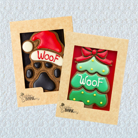 Christmas WOOF Dog Gift Bundle