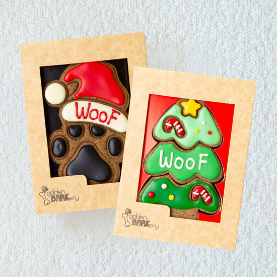 Christmas WOOF Dog Gift Bundle