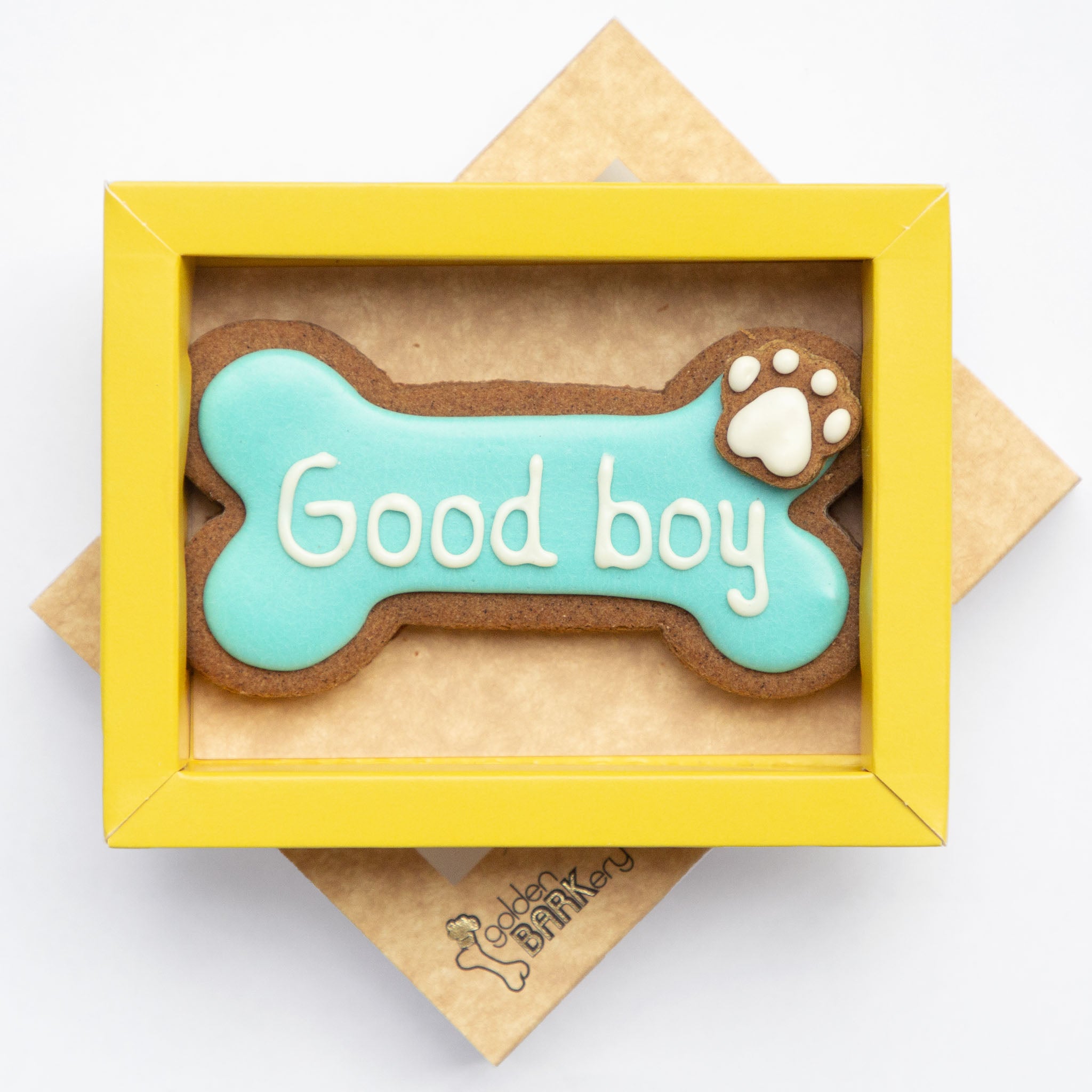 Dog Biscuits Good Boy and Good Girl golden BARKery