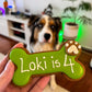 Personalised Dog Biscuits Treat Loki