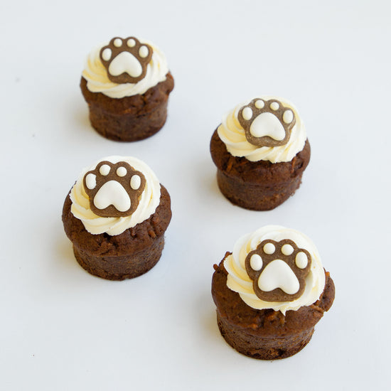 Dog Cupcakes Pupcakes Puppy Cupcakes White Paws