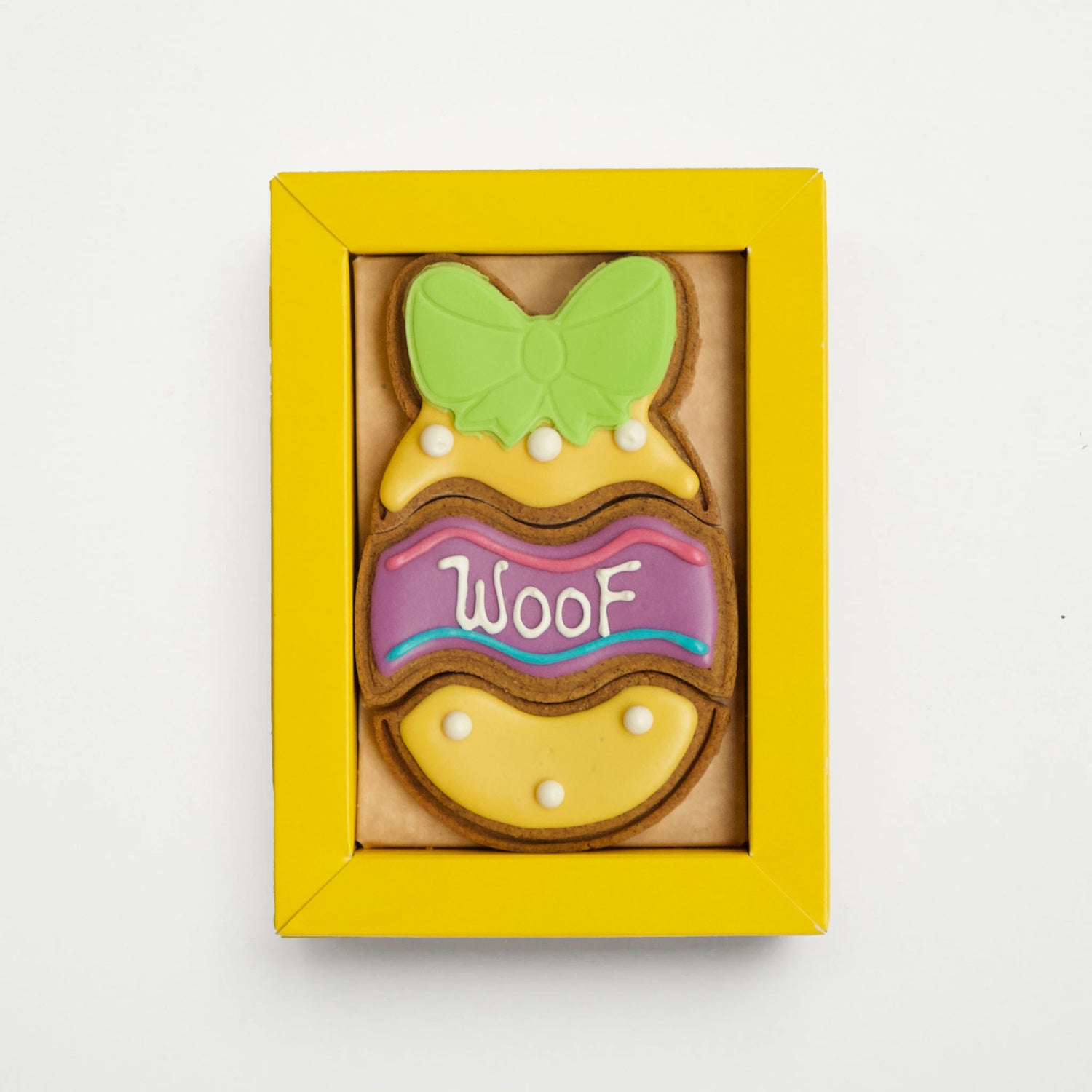 Dog Treats Easter WOOF Egg Tray