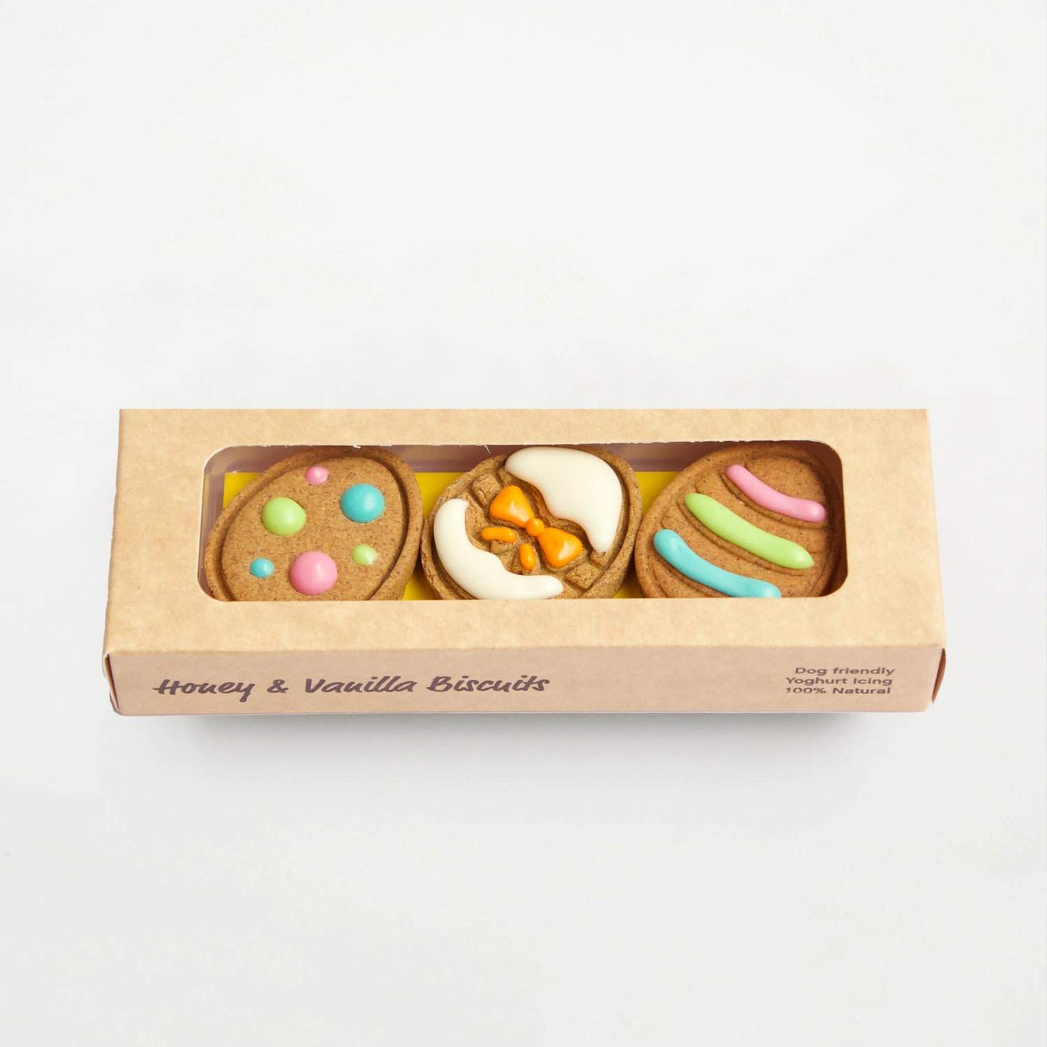 Easter Dog Gifts Egg Trio Biscuits Angle