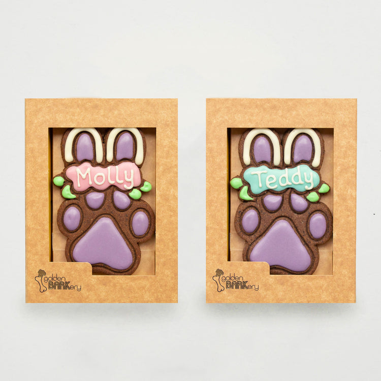 Easter-Dog-Treats-Dog-Paw-Bunny-Ears-Personalised-Pink-Blue