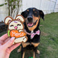 Easter Dog Treats Personalised Dog Gift Bunny Carrot Merlo