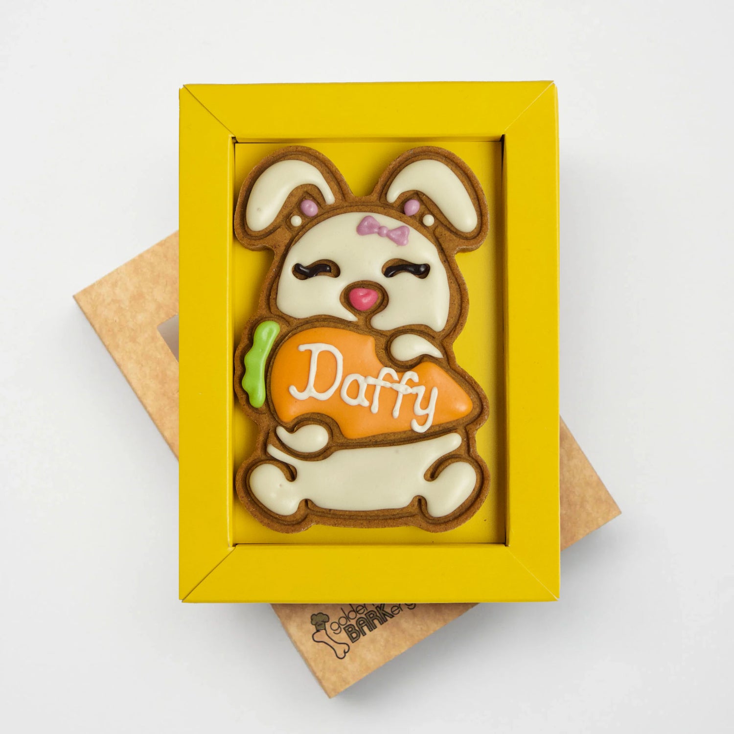 Easter Dog Treats Personalised Dog Gift Bunny Carrot