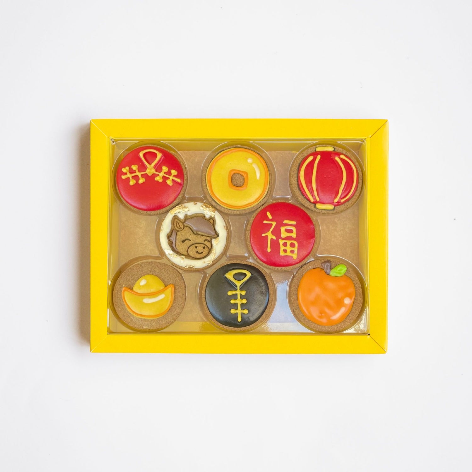 Golden Barkery Lunar Chinese New Year Dog Treats Biscuits Box