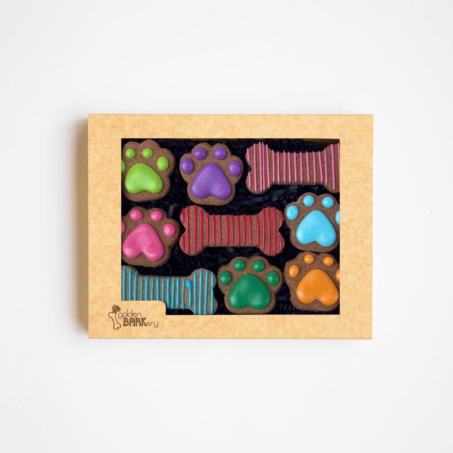 Grain Free Dog Biscuits Paw Bones Celebration Box
