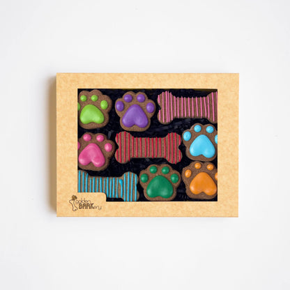 Grain Free Dog Biscuits Paw Bones Celebration Box