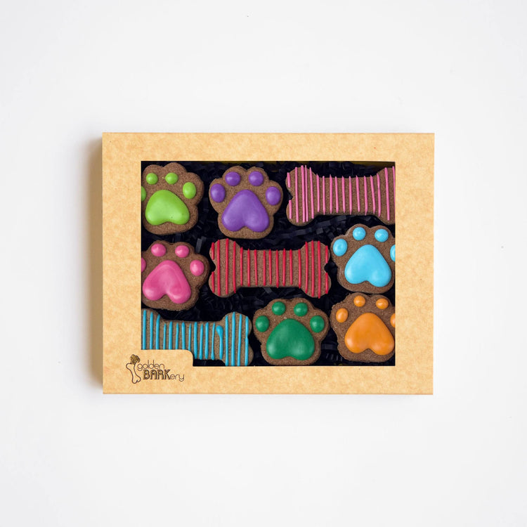 Grain Free Dog Biscuits Paw Bones Celebration Box