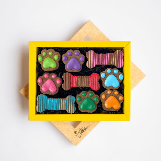 Grain Free Dog Biscuits Paw Bones Celebration Box