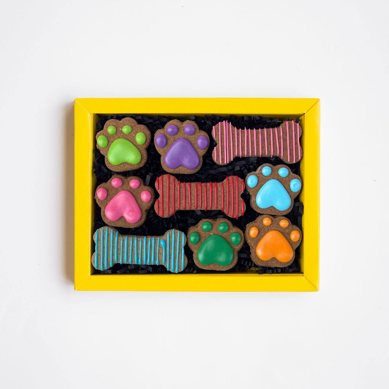Grain Free Dog Biscuits Paw Bones Celebration Box