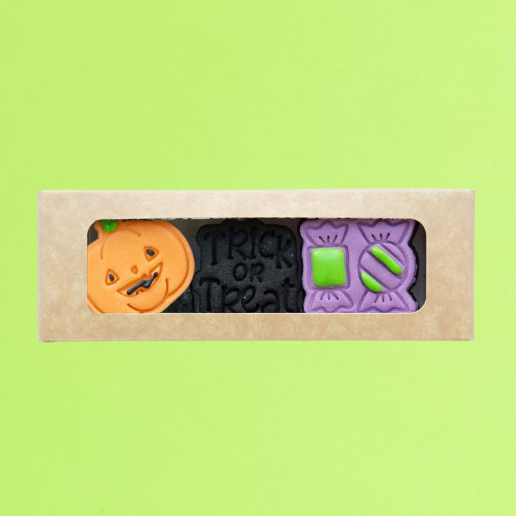 Halloween Dog Cookies Trick or Treat for Dogs