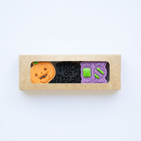 Halloween Dog Cookies - Trick or Treat for Dogs