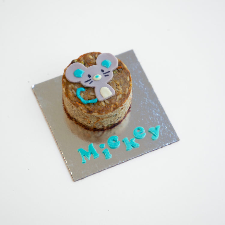 Cat Birthday Cake Mouse Cat Cake Blue Mickey Angle