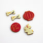 Golden Barkery Lunar Chinese New Year Dog Treats Biscuits Loose